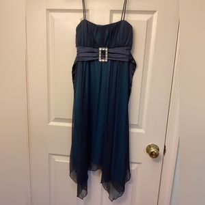Navy blue dress